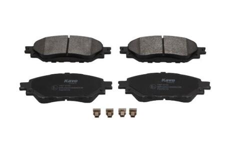 PARTS TOYOTA Гальмівні колодки HILUX VIII 2.4 D 4WD 15- KAVO KBP9152