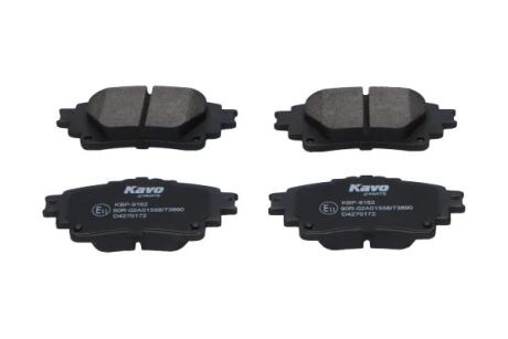 PARTS TOYOTA гальмівні колодки задн. RAV 4 V KAVO KBP9162