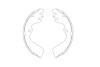 PARTS HYUNDAI Комплект гальмівних колодок GALLOPER II (JK-01) 2.5 TD 98-03, H-1 / STAREX (A1) 2.4 03-04 KAVO KBS3403 (фото 1)