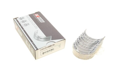 Подшипник скольжения PL (+ 0,25мм) King CR4151AM 0,25