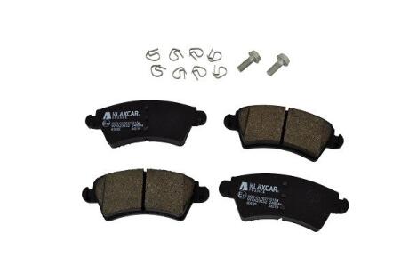 Колодки гальм. P206 AV Bosch WVA (23332) KLAXCAR FRANCE 24864Z