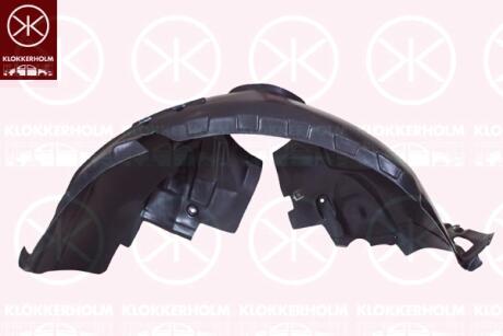 Подкрылок ниша колеса, пластик KLOKKERHOLM 3543388