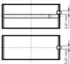 Подшипник скольжения HL STD (MIDR06.20.45/23.56) KOLBENSCHMIDT 77846600