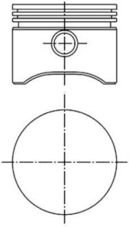 Поршень компрессора (D=76мм) KOLBENSCHMIDT 94132720