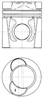 Поршень двигуна KOLBENSCHMIDT 94445600