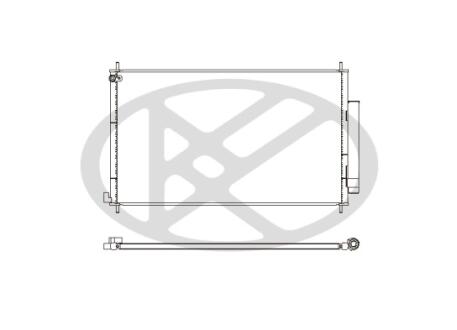 Радиатор кондиционера KOYORAD CD080607M