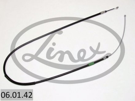 Трос ручного тормоза LINEX 06.01.42 (фото 1)