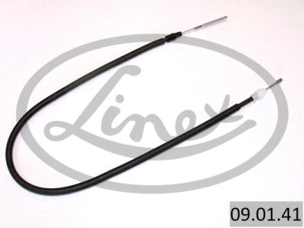 Трос ручного, (диск. тормоза) L (1255/1065mm) LINEX 09.01.41
