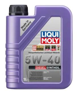 Олія моторна Diesel Synthoil 5W-40 (1 л) LIQUI MOLY 1926