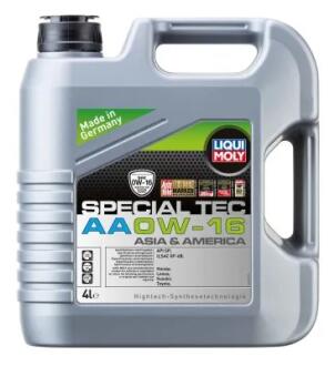 Моторна олива 0W16 4л. LIQUI MOLY 21327