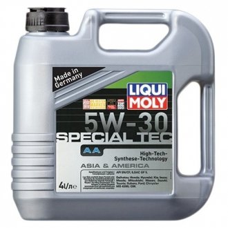 Олія моторна Special Tec AA 5W-30 (4 л) LIQUI MOLY 7516 (фото 1)