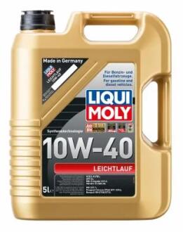 Масло моторное Leichtlauf 10W-40 (5 л) LIQUI MOLY 9502