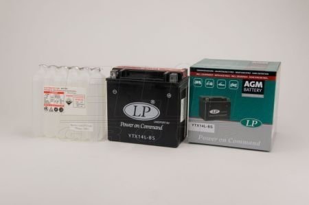 Мотоакумулятор LP AGM LP BATTERY YTX14L-BS