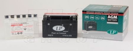 Мотоакумулятор LP AGM LP BATTERY YTX7A-BS (фото 1)