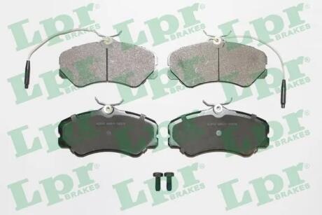Тормозные колодки дисковые LPR 05P011