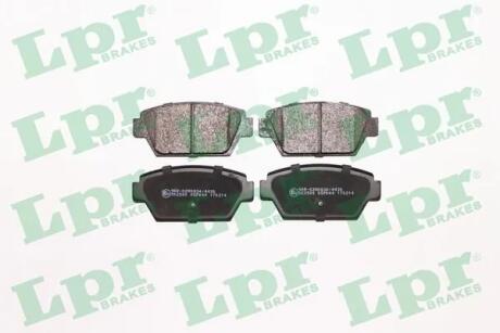Тормозные колодки дисковые LPR 05P044