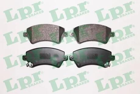 Тормозные колодки дисковые LPR 05P1002
