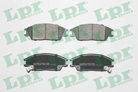 Гальмівні колодки дискові LPR 05P1222