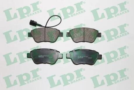 Тормозные колодки дисковые LPR 05P1225