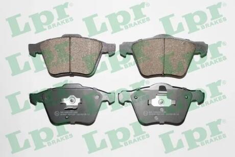 Тормозные колодки дисковые LPR 05P1237