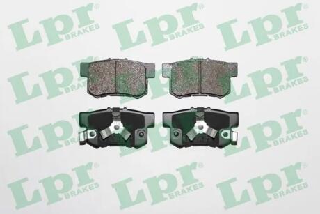 Тормозные колодки дисковые LPR 05P1404