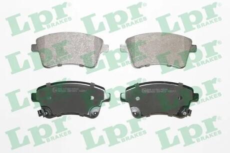 Тормозные колодки дисковые LPR 05P1623