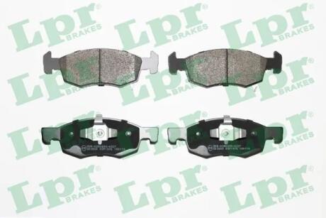 Тормозные колодки LPR 05P1976