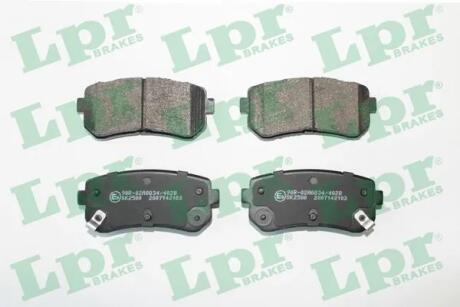 Тормозные колодки LPR 05P2103