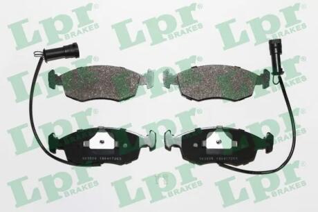 Тормозные колодки дисковые LPR 05P269