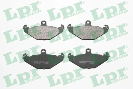 Тормозные колодки дисковые LPR 05P427