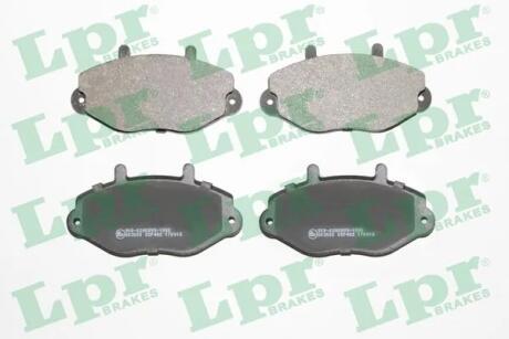 Тормозные колодки дисковые LPR 05P482
