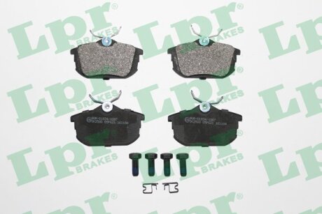 Тормозные колодки дисковые LPR 05P621