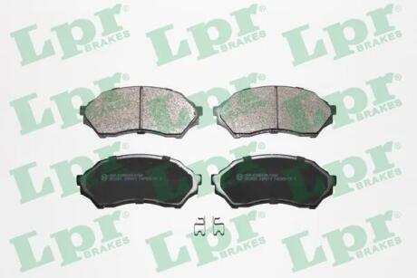 Гальмівні колодки дискові LPR 05P813