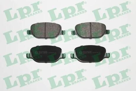 Тормозные колодки дисковые LPR 05P855