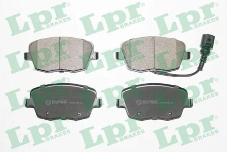 Тормозные колодки дисковые LPR 05P973