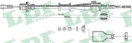 Тросик сцепления LPR C0114C