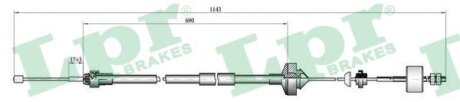 Тросик сцепления LPR C0277C