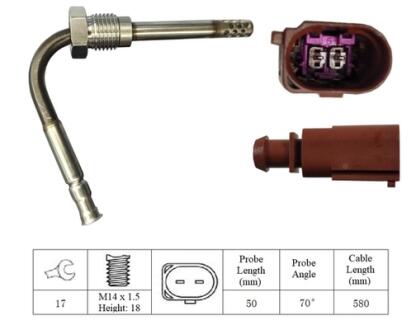 Датчик температури вихлопних газів LUCAS ELECTRICAL LGS6040