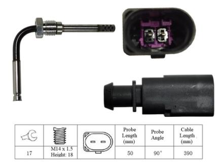 Датчик температуры выхлопных газов LUCAS ELECTRICAL LGS7144