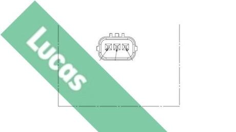 Датчик положения распределительного вала LUCAS ELECTRICAL SEB1862