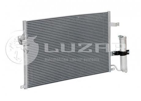 Радиатор кондиционера Лачетти с ресивером LUZAR LRAС 0578 (фото 1)