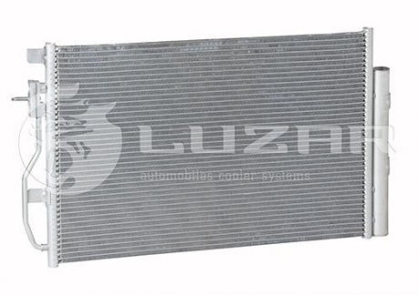 Радиатор кондиционера Авео (T300 (11-)) с ресивером LUZAR LRAC 0595