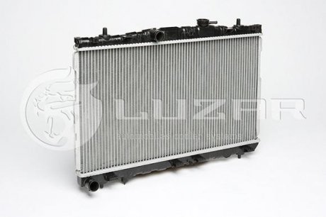 Радіатор охолодження Elantra 1.6/2.0 (00-) МКПП (алюм) LUZAR LRc HUEl001D1 (фото 1)