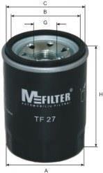 Фільтр оливний M-FILTER TF27