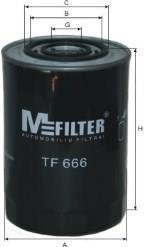 Фільтр оливний M-FILTER TF666 (фото 1)