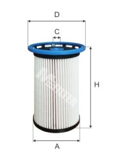 Фільтр паливний (змінний елемент) M-FILTER DE 3141