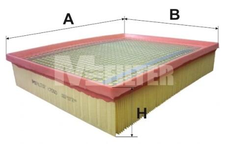 Фото фильтр воздушный VW Amarok 2.0 TDI/BiTDI 10- M-FILTER K 7050 Фильтр воздушный VW Amarok 2.0 TDI/BiTDI 10- M-FILTER K 7050