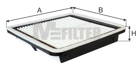 Фільтр повітряний Subaru Forester/Impreza/Legacy 03- M-FILTER K7091