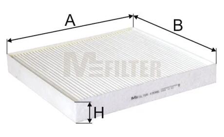 Фільтр салону M-FILTER K 9086