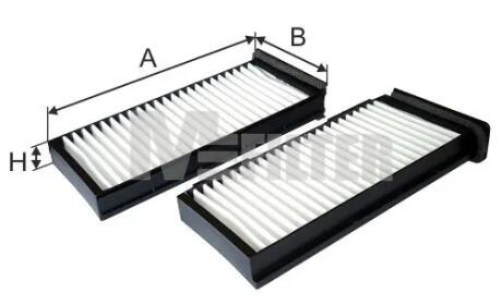 Фільтр салону Mitsubishi Carisma/Colt/Lancer/L200 96-07 M-FILTER K 91402